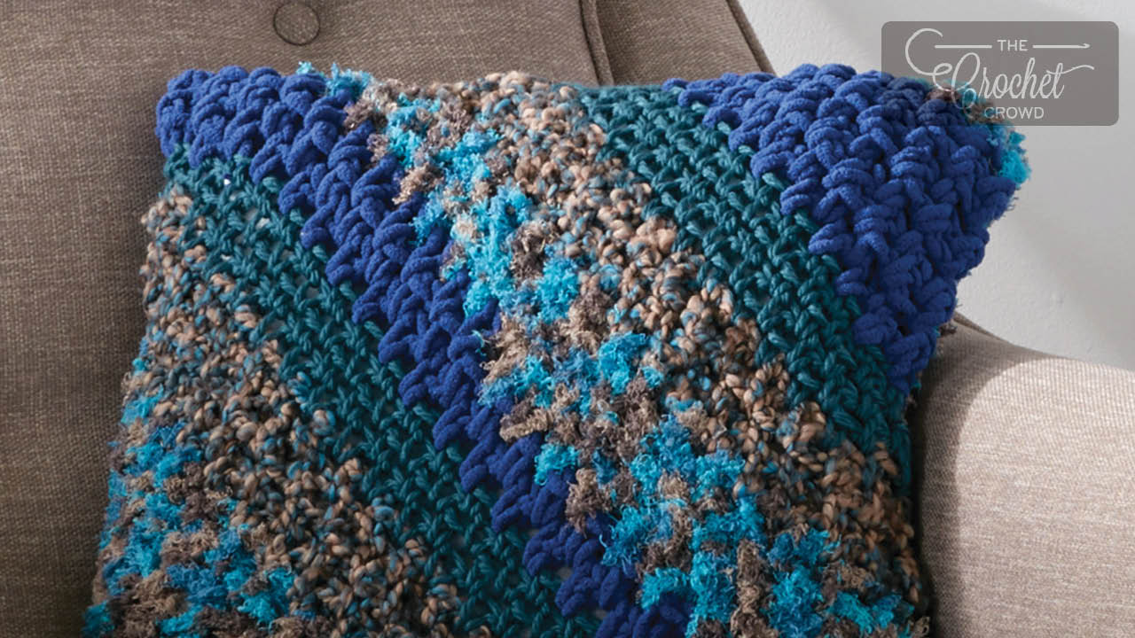 Crochet C2C (Corner to Corner) Pillow Pattern