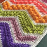 Crochet Stitch is Right Swatch