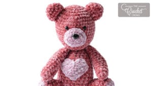 Crochet Valentine Bear