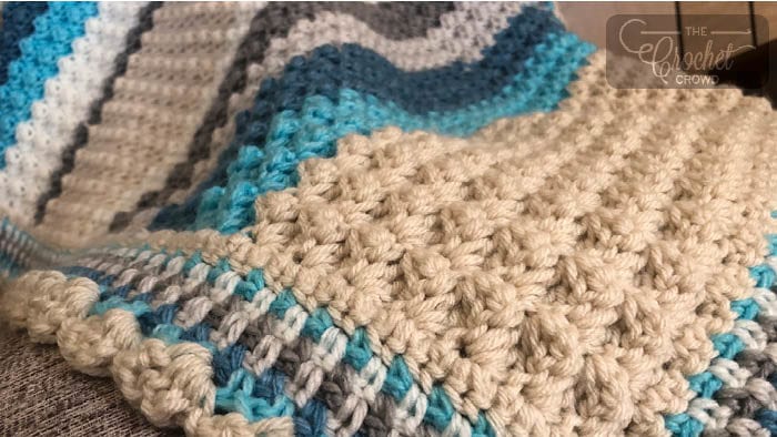 Crochet crowd baby online blanket