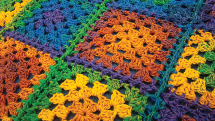 Crochet Granny Square Blanket