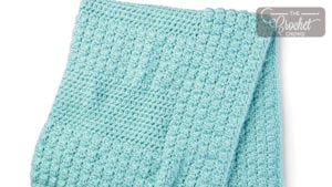 Crochet Textured Baby Blanket