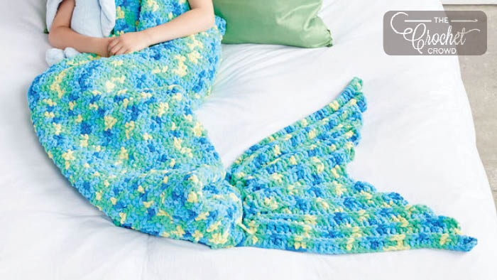 Crochet Mermaid Snuggle Sack Pattern