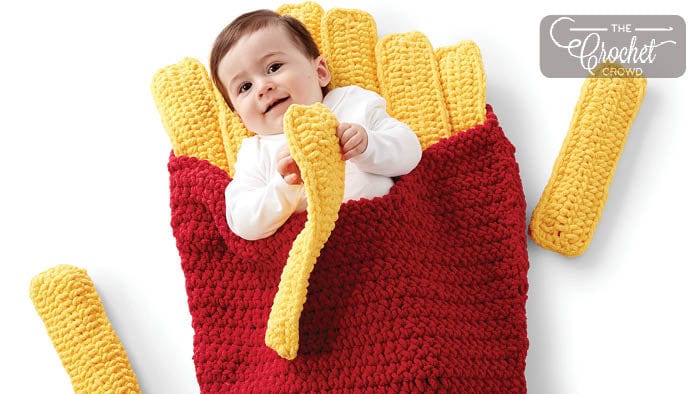Crochet Small Fry Snuggle Sack