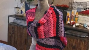 Crochet Easy Shells Wrap