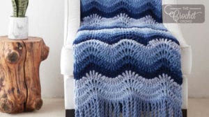 Crochet High Tide Wave Blanket