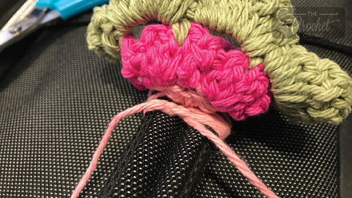 Crochet Luggage Bag Tag