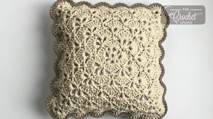 Crochet From the Middle Pillow