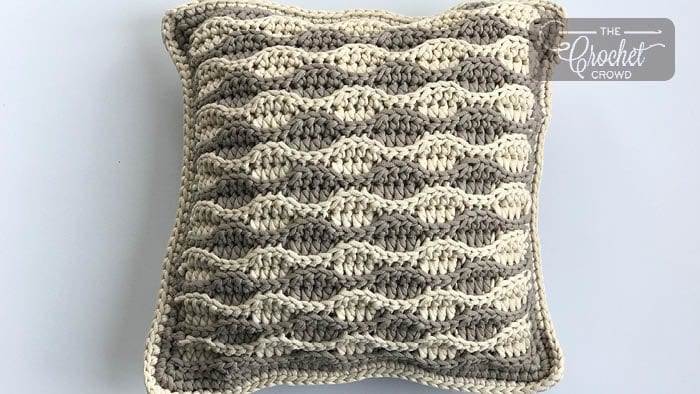 Textured Crochet Pillow Pattern