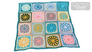 Sheila Wilson Chrysanthemum Afghan