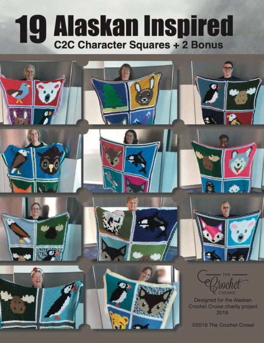 Crochet C2C Alaskan Inspired Booklet