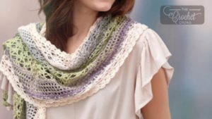 Crochet Delicate Shells Shawl