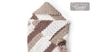 Crochet Envelope Snuggle Sack