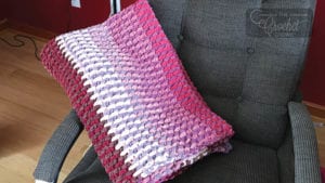 Crochet TV Blanket Lazy Boy