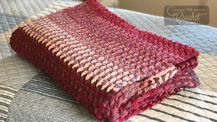 Crochet TV Blanket Pattern + Tutorial