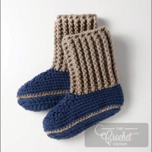 Crochet Slipper Socks
