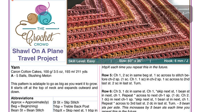 What Programs To Write Crochet Pattern Pdfs The Crochet Crowd