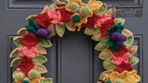 Crochet Fall Fabulous Wreath
