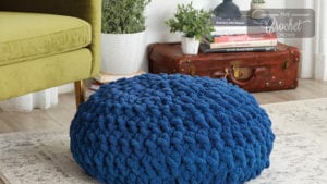Crochet Floor Pillow