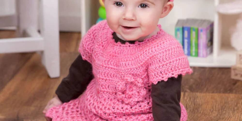 Crochet Little Sweetie Dress with Headband Pattern