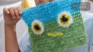 Crochet Monster Dishcloth