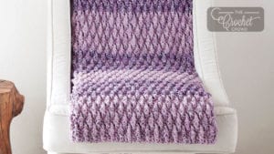 Crochet Textured Life Blanket Pattern + Tutorial