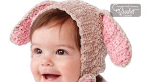 Crochet Velveteen Rabbit Hat