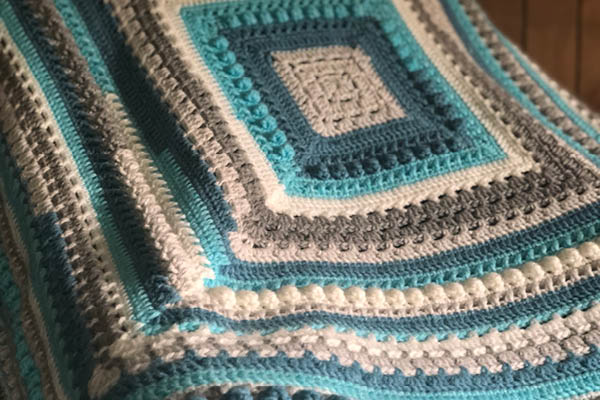 Crochet Gigis Block Party Blanket by Jeanne Steinhilber