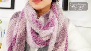 Knit Bias Wrap