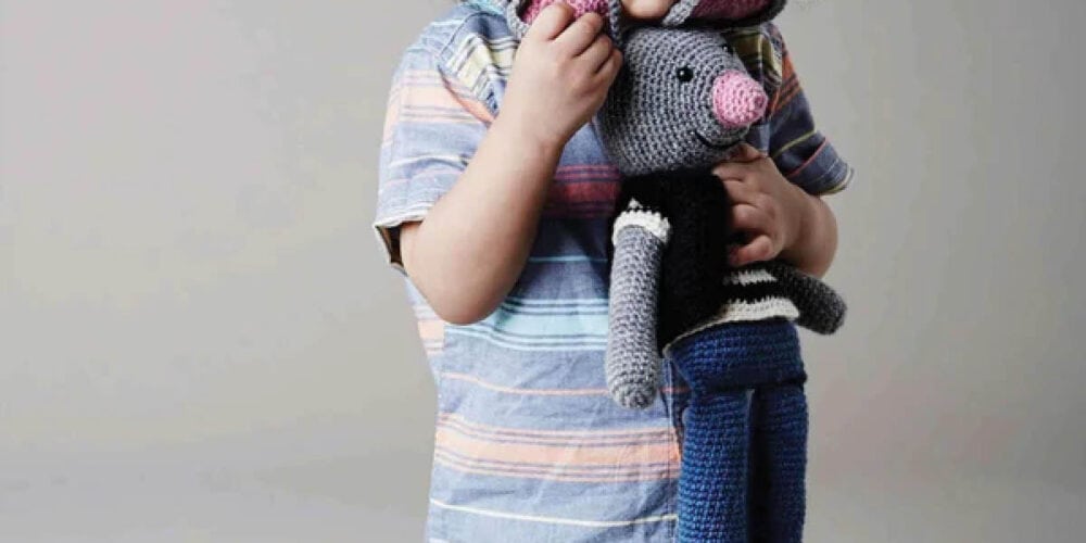 Crochet City Mouse Doll Pattern