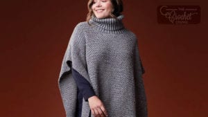 Crochet Patons Tweed Poncho