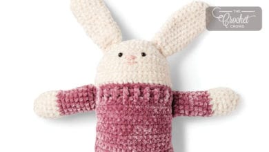 Charity Crochet Square Hare Pattern