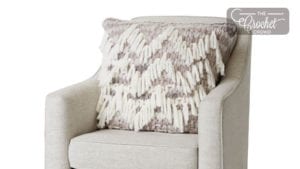 EZ Knit Fringe Pillow