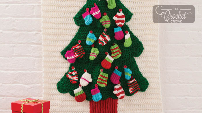 Crochet Christmas Tree Wall Hanging Pattern