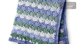 Crochet Tippy Toes Baby Blanket