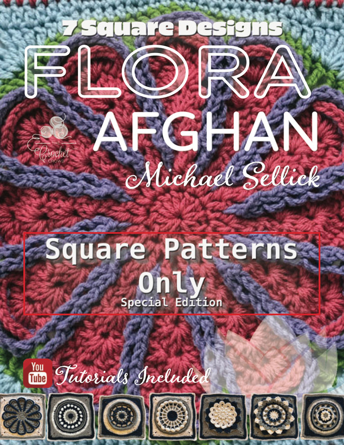 Crochet Flora Afghan Just Patterns