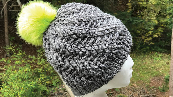 Heat Wave Stepping Hat Tutorial The Crochet Crowd