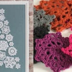 Crochet Tree of Snowflakes