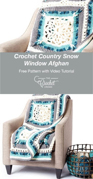 Crochet Country Snow Window