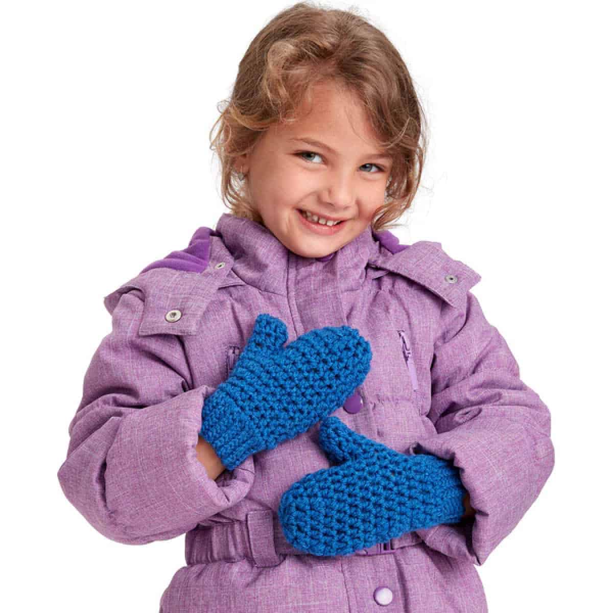 Crochet Mittens for the Family Pattern