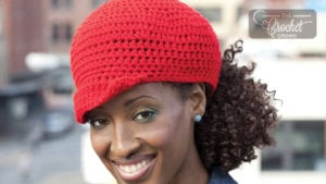 Crochet Ponytail Hat