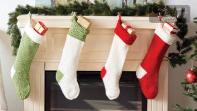 Crochet Holiday Stocking Pattern