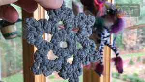 Crochet Snowflake Hardening