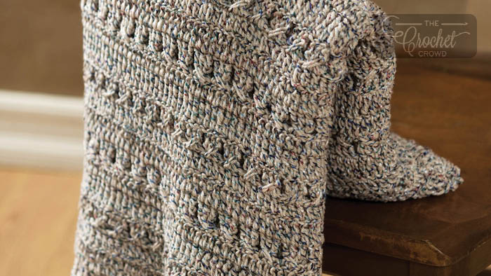 Crochet Texture Throw