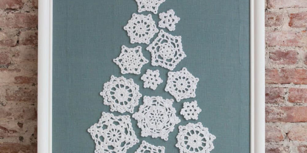 Crochet Tree of Snowflakes Patterns