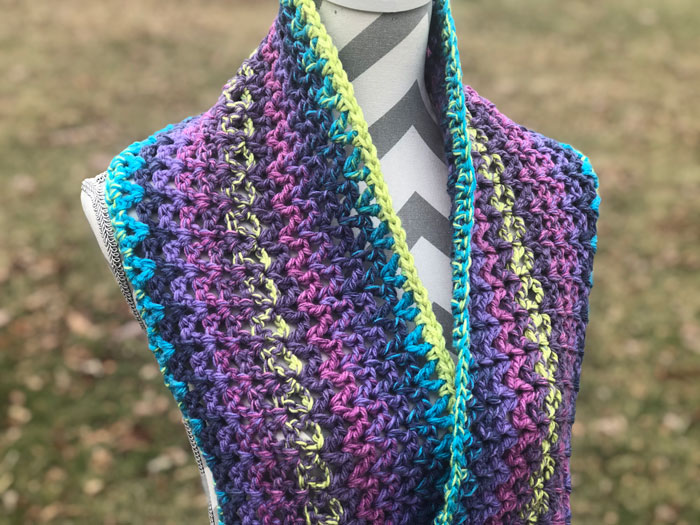 Graceful Infinity Cowl by Jeanne Steinhilber