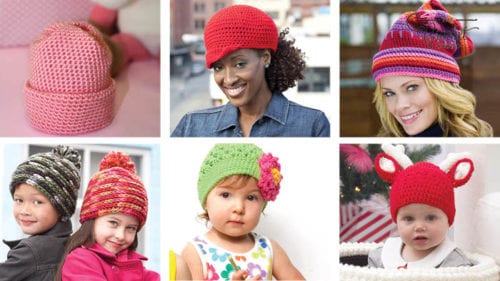6 Winter Worthy Fun Crochet Hat Patterns