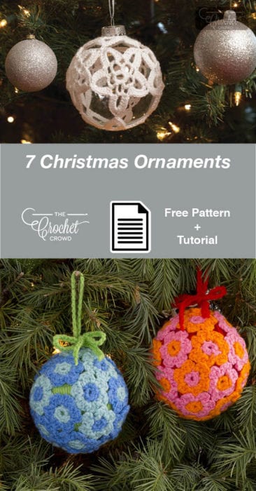 7 Crochet Christmas Ornaments