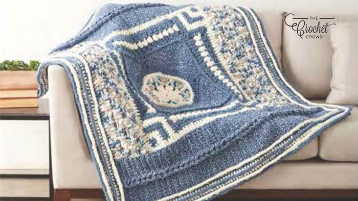 Crochet Nya Mosaic Blanket Pattern