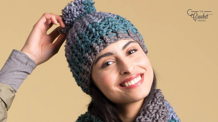 Caron Winter Puff Hat